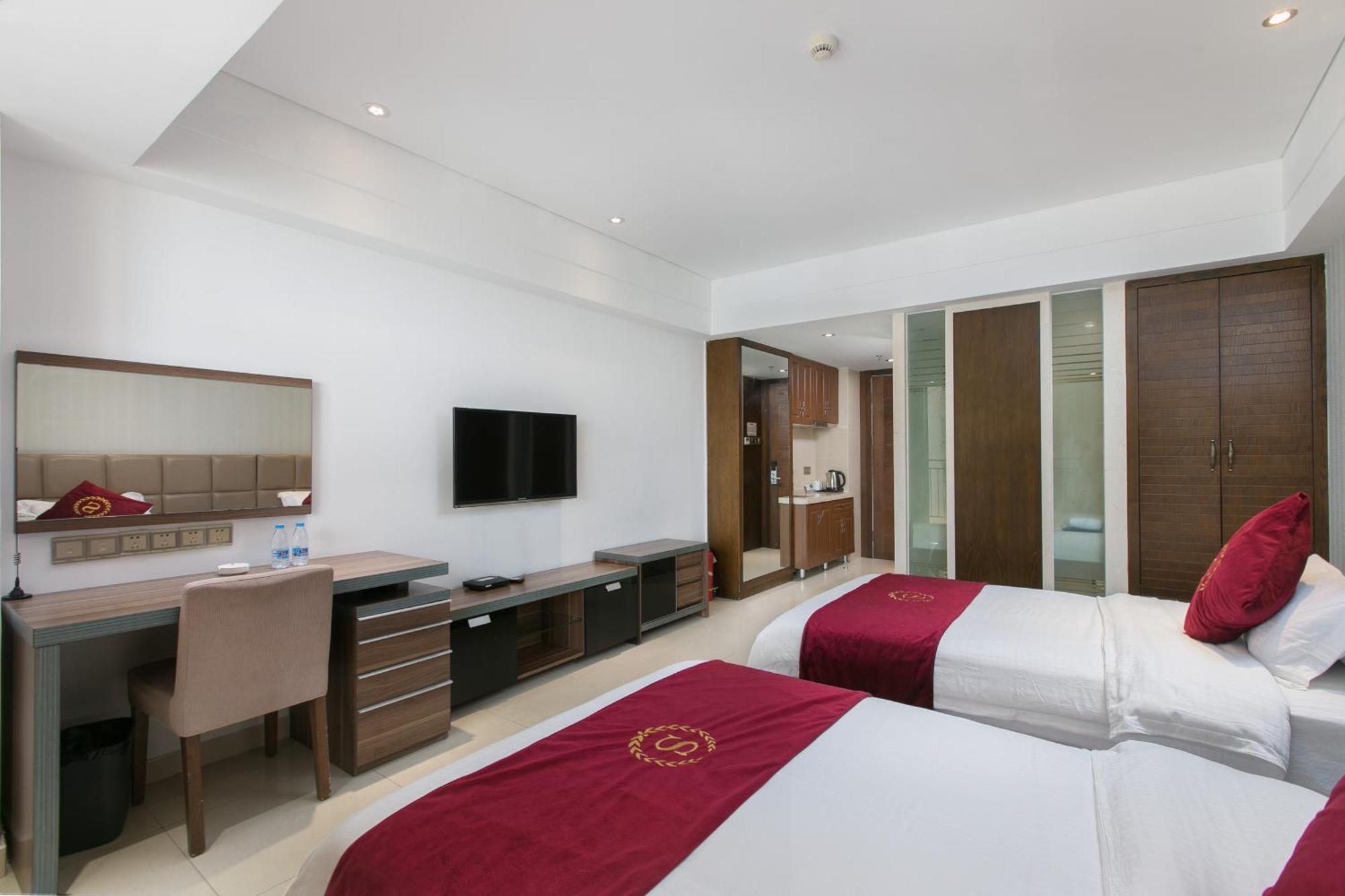 Sanya Sun And Sea Gueshouse Aparthotel Kamer foto
