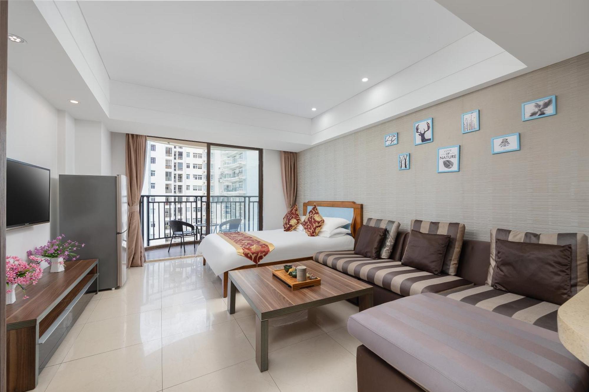 Sanya Sun And Sea Gueshouse Aparthotel Buitenkant foto