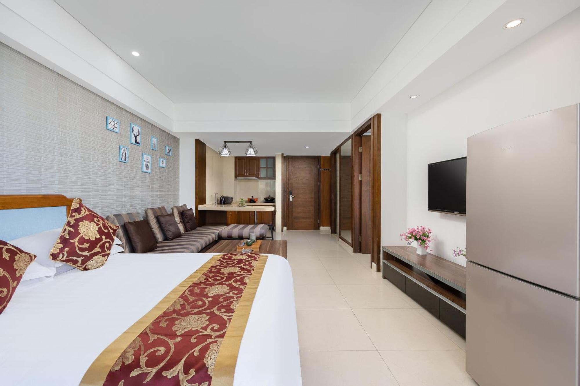 Sanya Sun And Sea Gueshouse Aparthotel Buitenkant foto