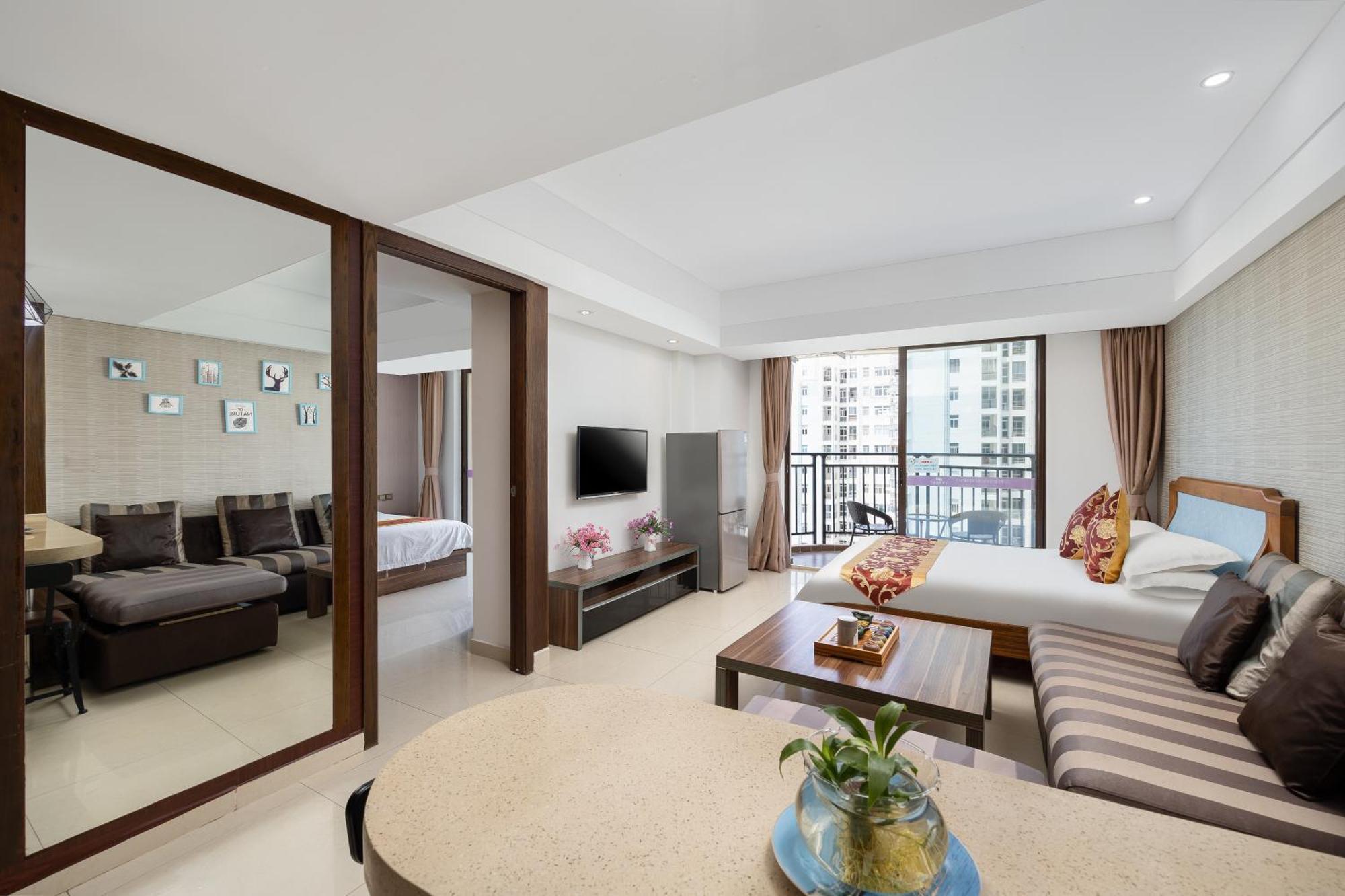 Sanya Sun And Sea Gueshouse Aparthotel Buitenkant foto