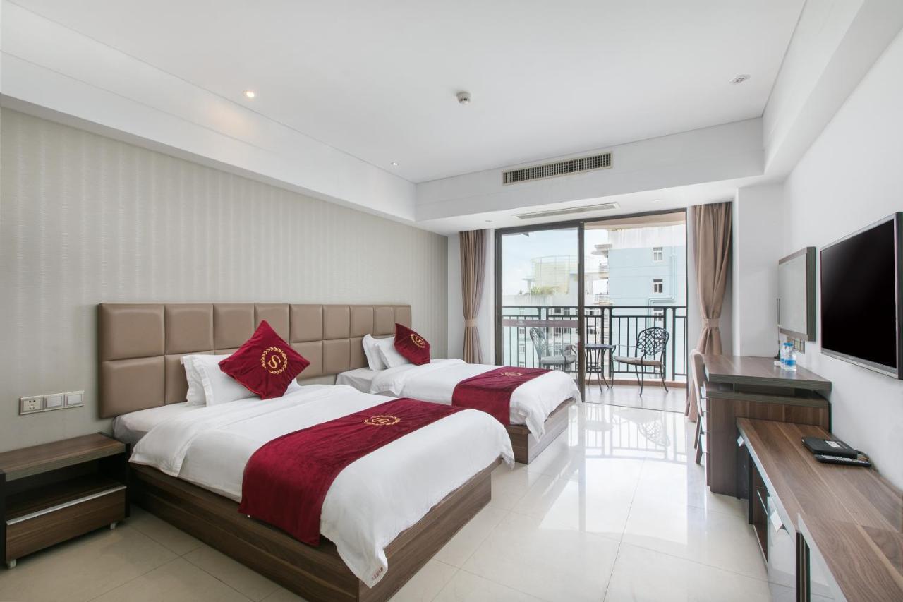 Sanya Sun And Sea Gueshouse Aparthotel Buitenkant foto