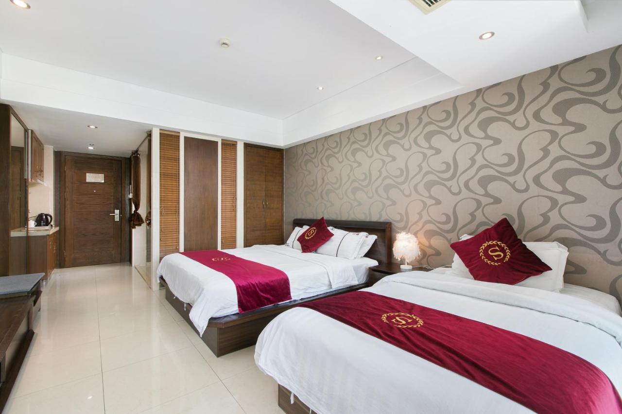 Sanya Sun And Sea Gueshouse Aparthotel Buitenkant foto